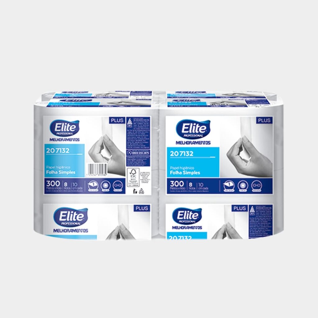 Papel higiênico rolo plus fs 8x300