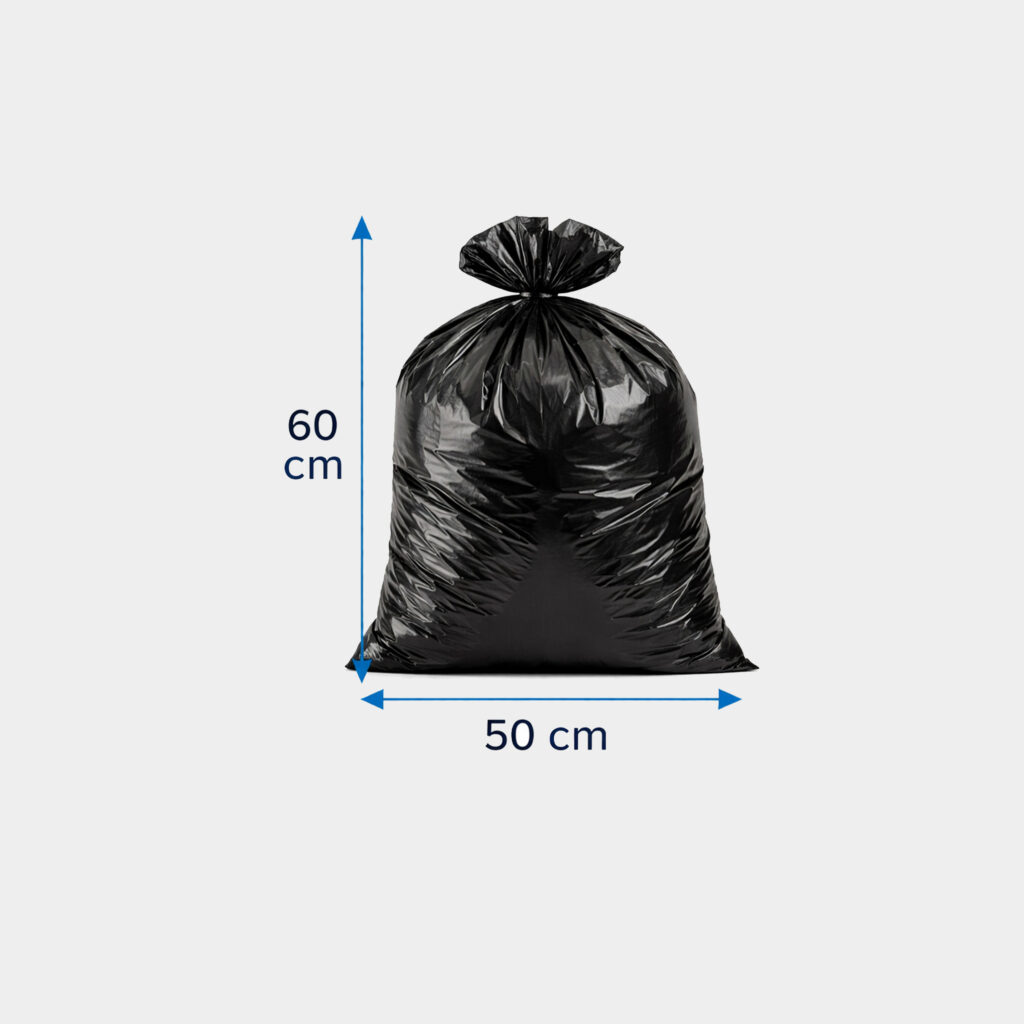 Saco de Plástico para Lixo 60 Litros