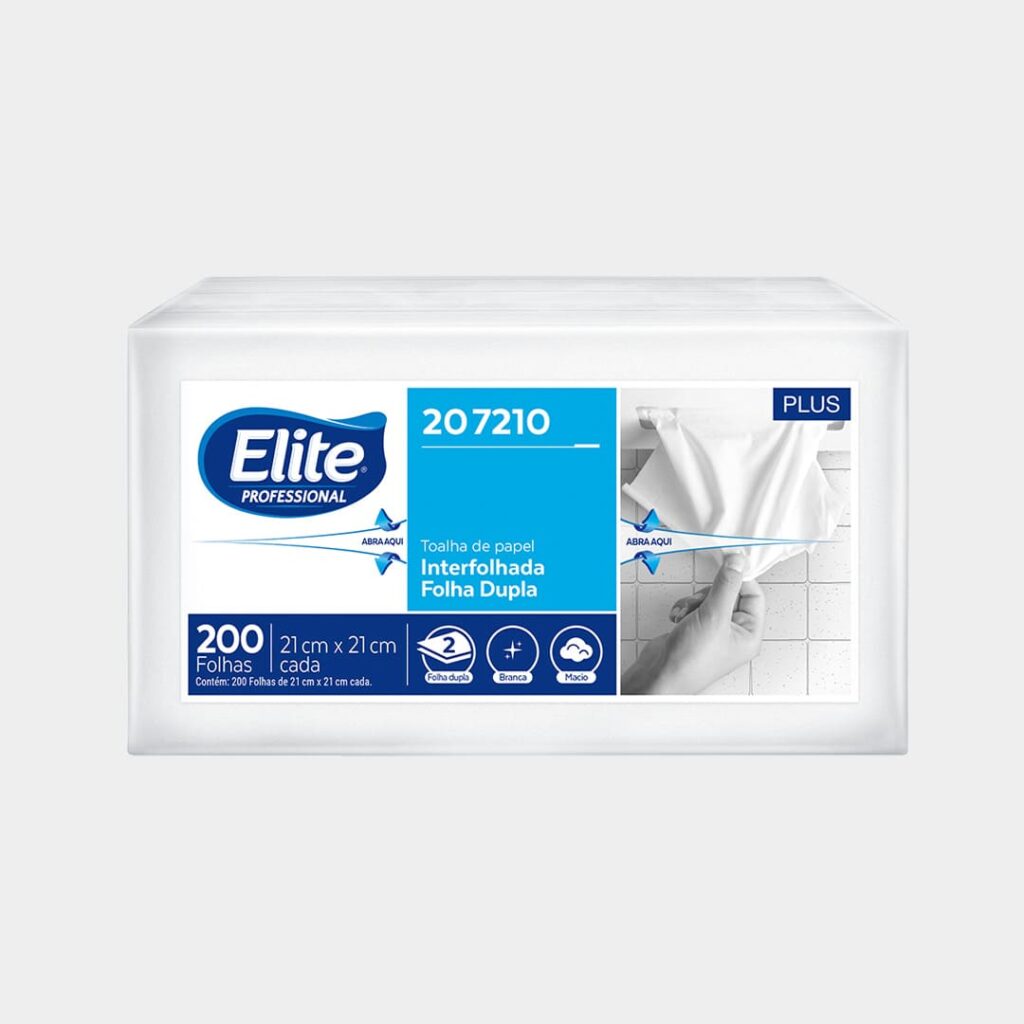 Toalha de papel interfolhado plus fd 12x200