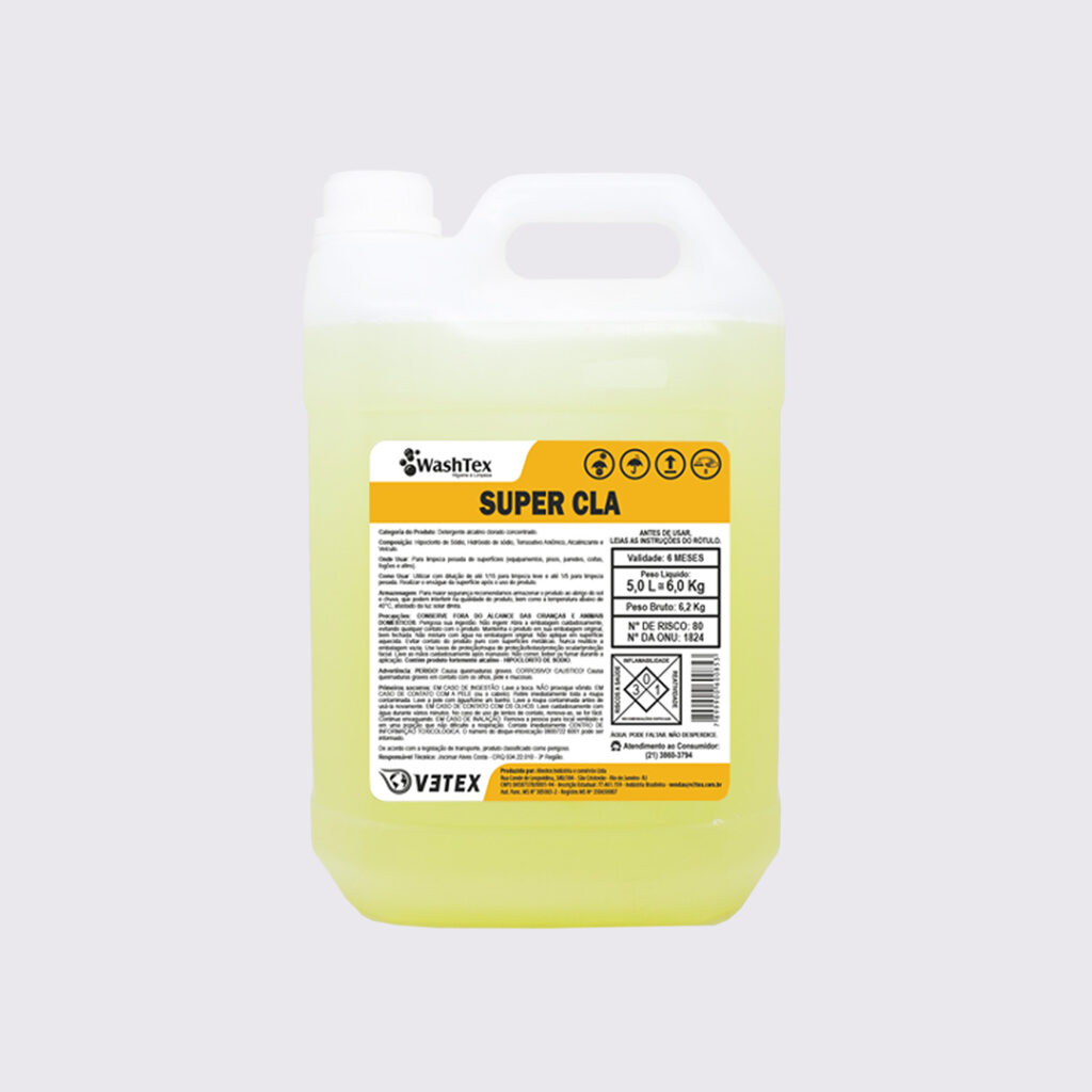 CLA - Detergente Alcalino Clorado Concentrado